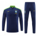 Сборная Бразилии тренировочный костюм 2024/25 тёмно-синий