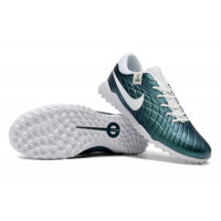 Сороконожки Nike Tiempo Legend 10 Soccer Cleats изумрудные с белым